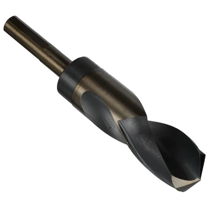 1-3/8" Reduced Shank Drill Bit - Black & Gold - 3-Flat 1/2" Shank