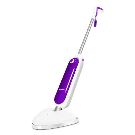 1500 W Electric Steam Mop Floor Carpet Tile Cleaning Machine-Purple