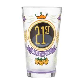 21ST Birthday Pint Glass