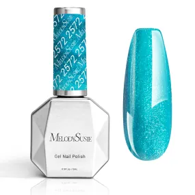 2572 Electric Turquoise Neon - Thick Gel Nail Polish(15ml)