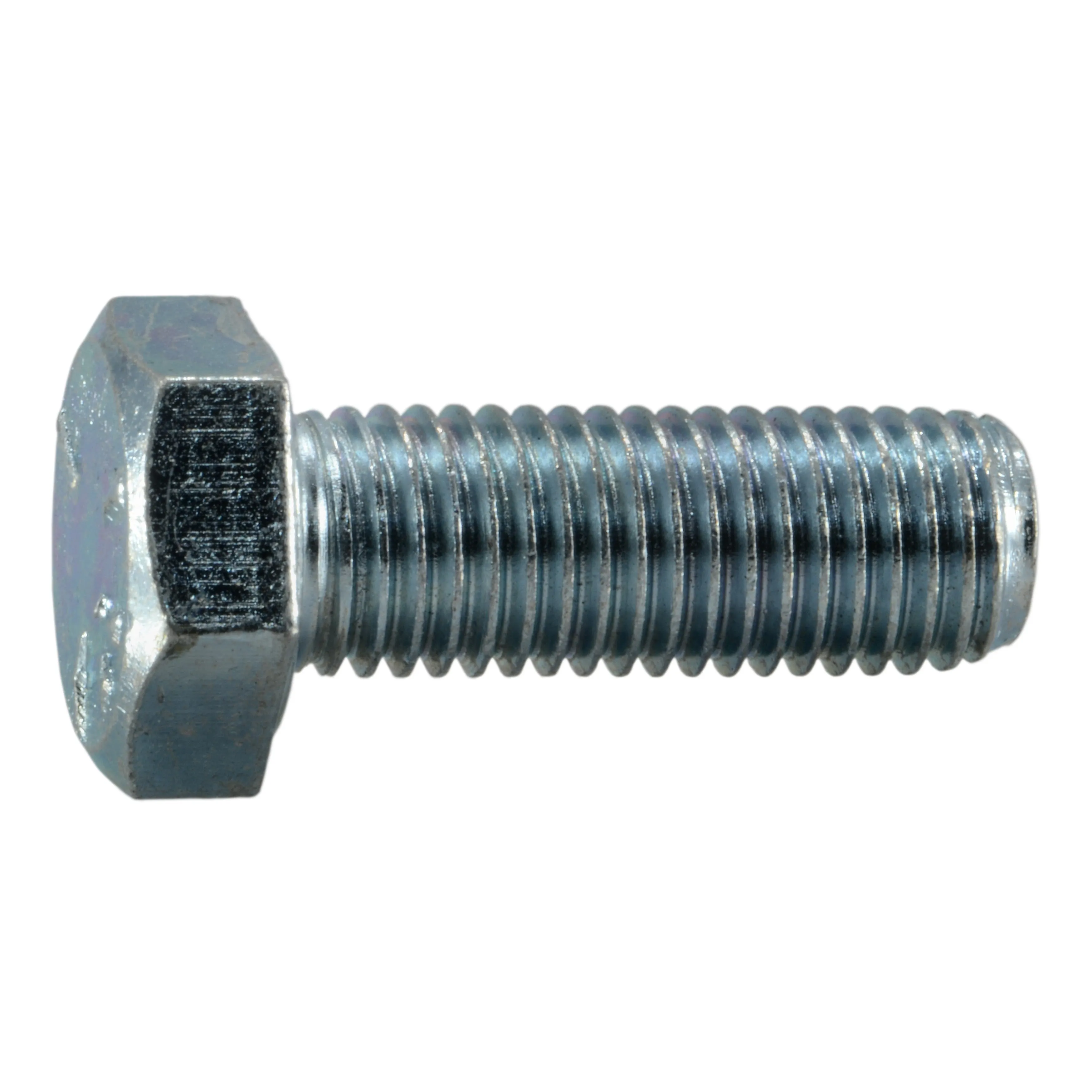 5/16"-24 x 7/8" Zinc Plated Grade 5 Steel Fine Thread Hex Cap Screws (10 pcs.)