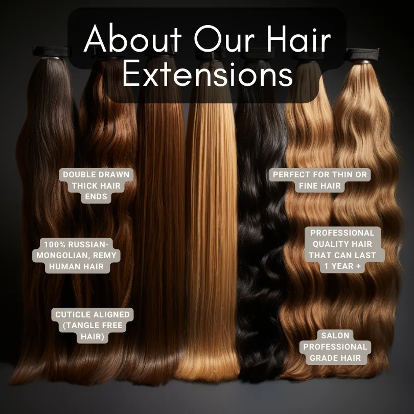 #5/18 Florence Highlighted｜Luxury, Russian-Mongolian, Tape Extensions