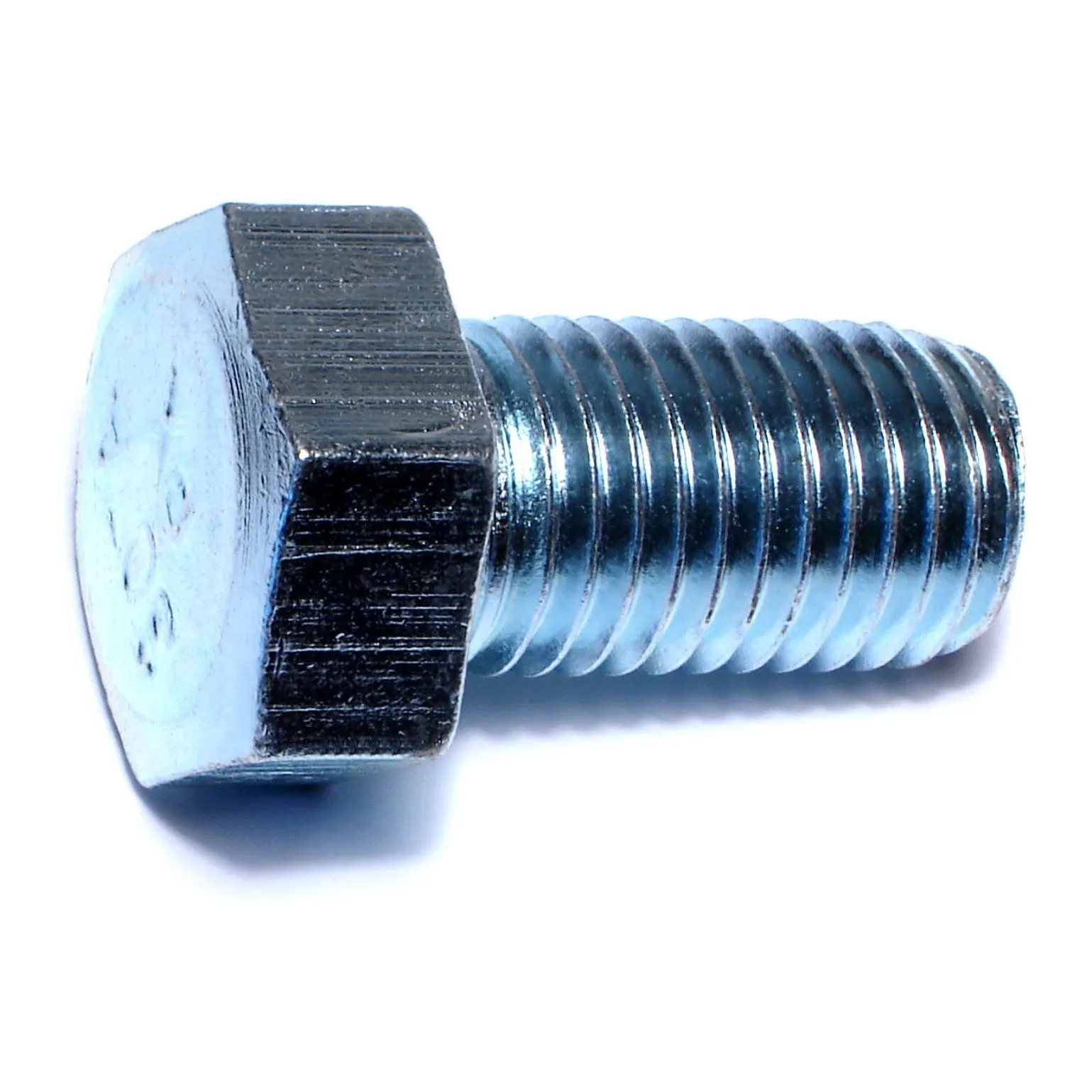 7/8"-9 x 1-1/2" Zinc Grade 2 / A307 Hex Bolts (5 pcs.)