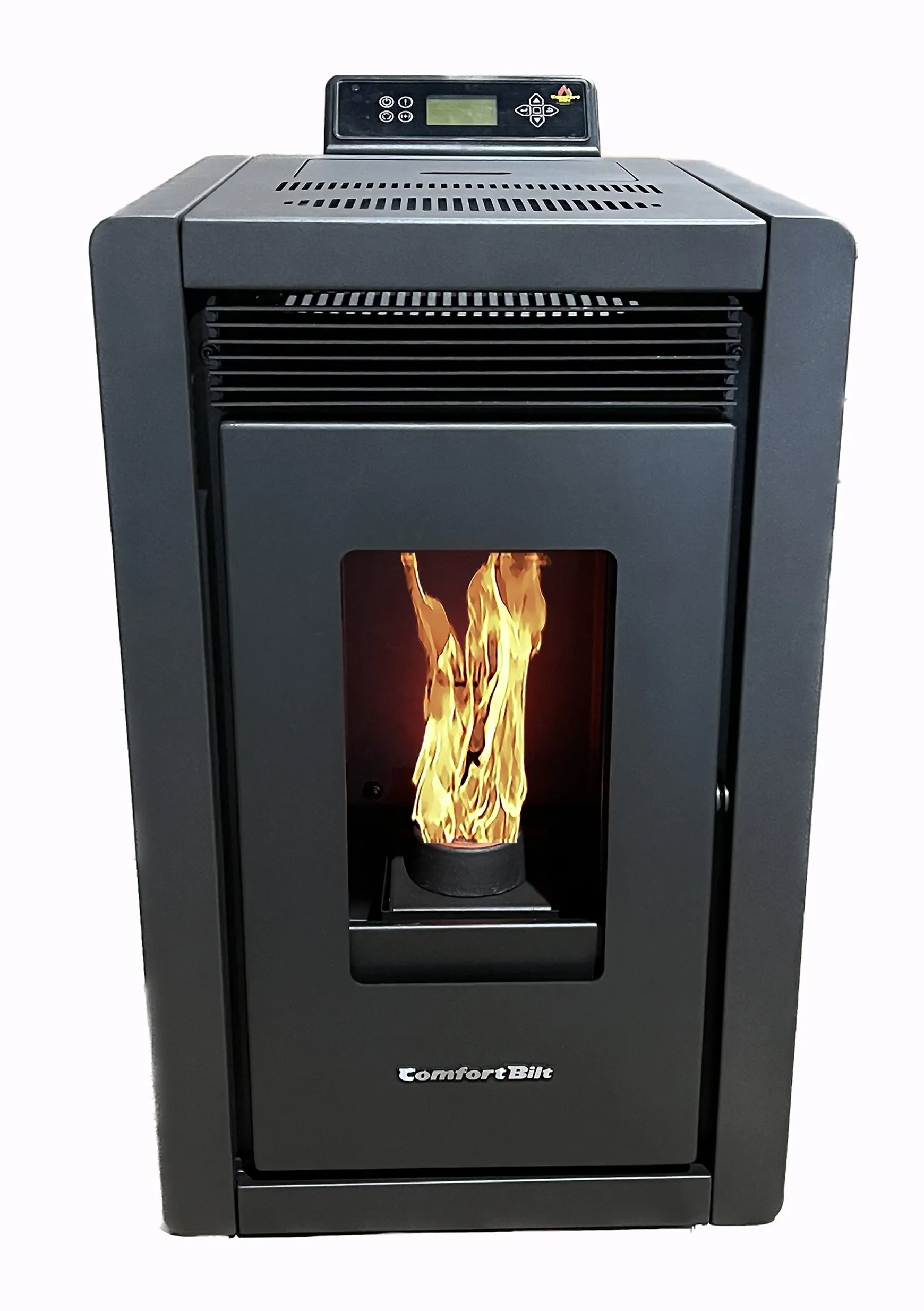 Alpine by ComfortBilt HP40 -Compact Small Pellet Stove Black America's Smallest Pellet Stove