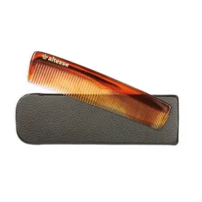 Altesse Double-Tooth Pocket Comb with Case