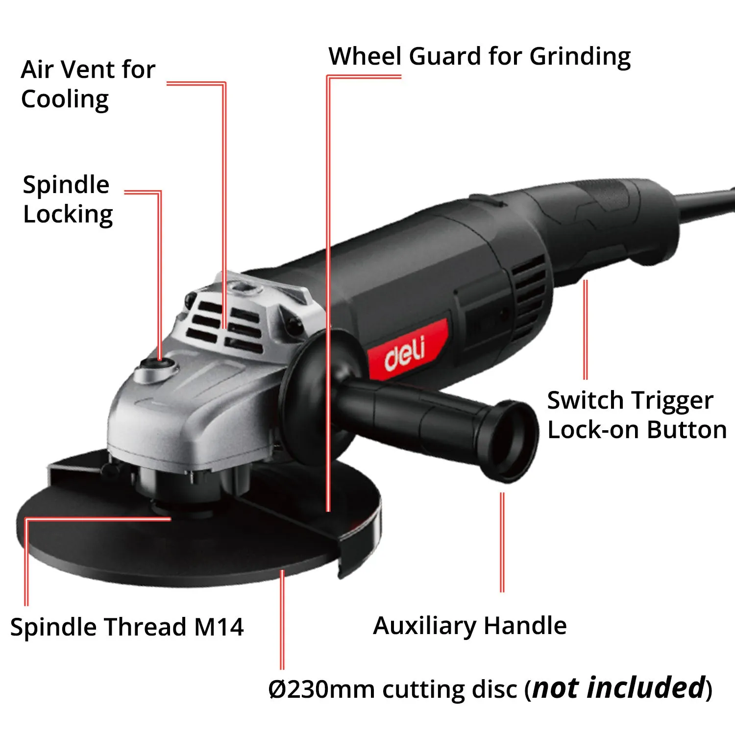 Angle Grinder (Ø230mm)