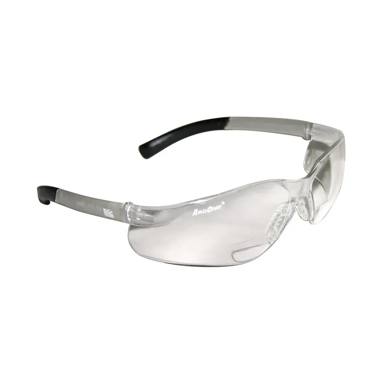 ArcOne SE-2300 Clear 3.0 Diopter Bifocal 2000 Series Safety Glasses (1 Pair)