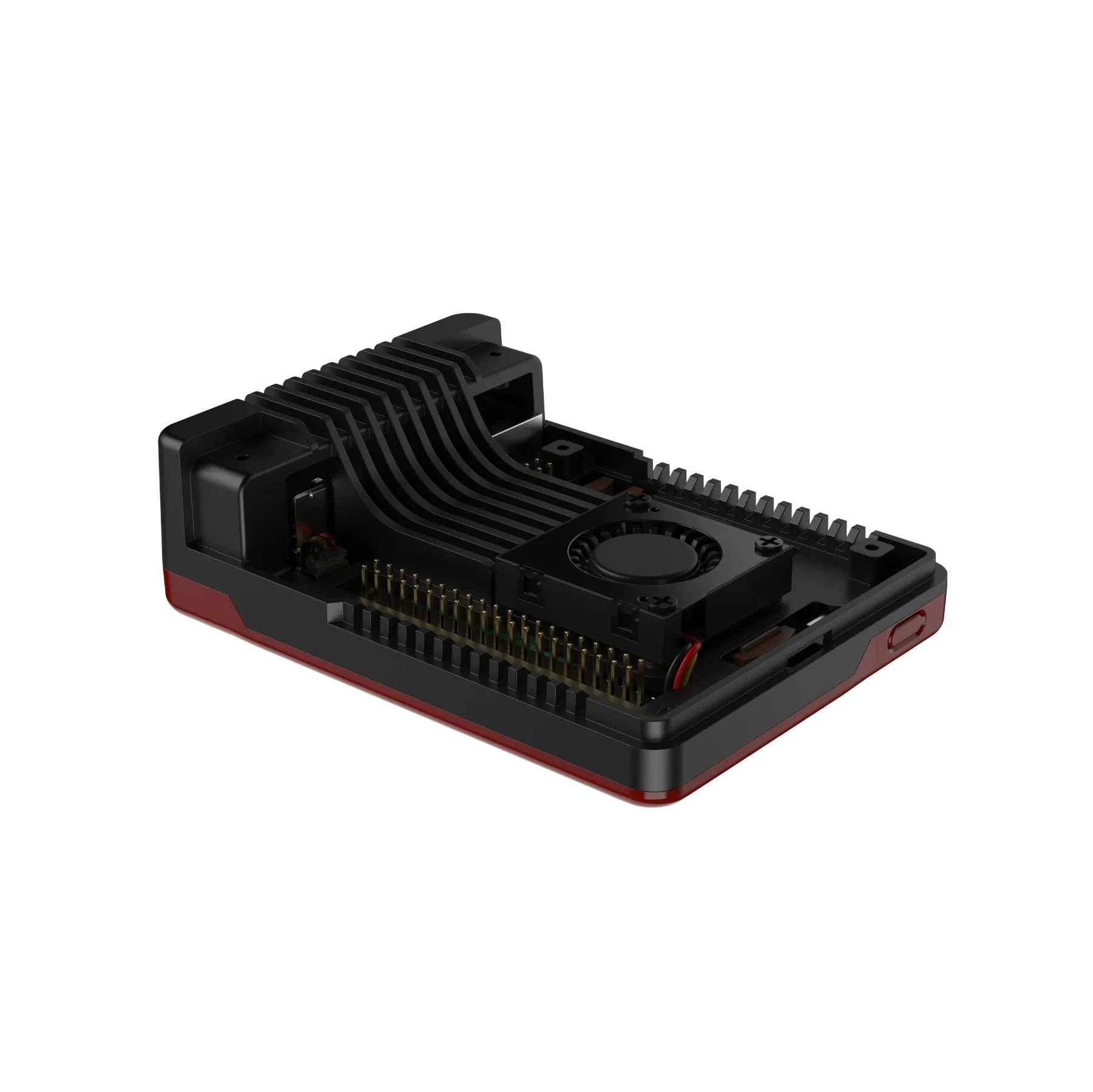 Argon NEO 5 BRED Case for Raspberry Pi 5 with built-in fan