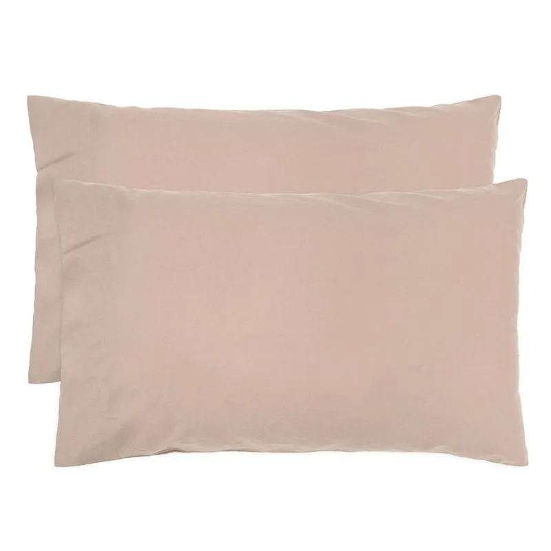 Bambury Temple Organic Cotton Rosewater Pillowcase Pair