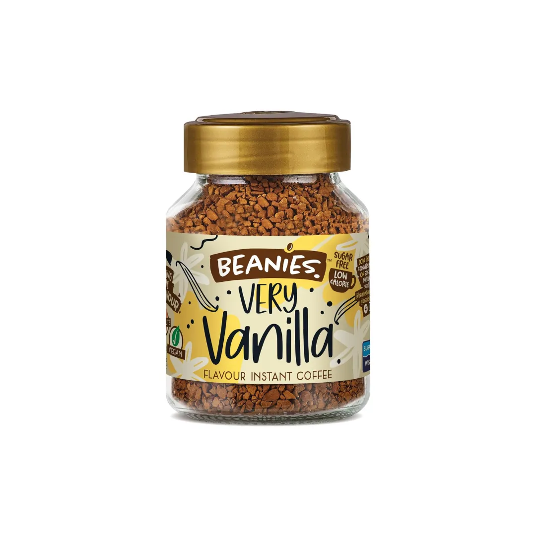 Beanies Instant Flavored Coffee Very Vanilla, 50g