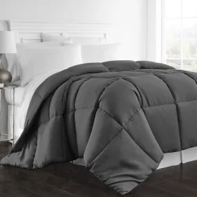 Beckham Hotel Collection 1300 Series Goose Down Comforter, King/Cal King, Gray