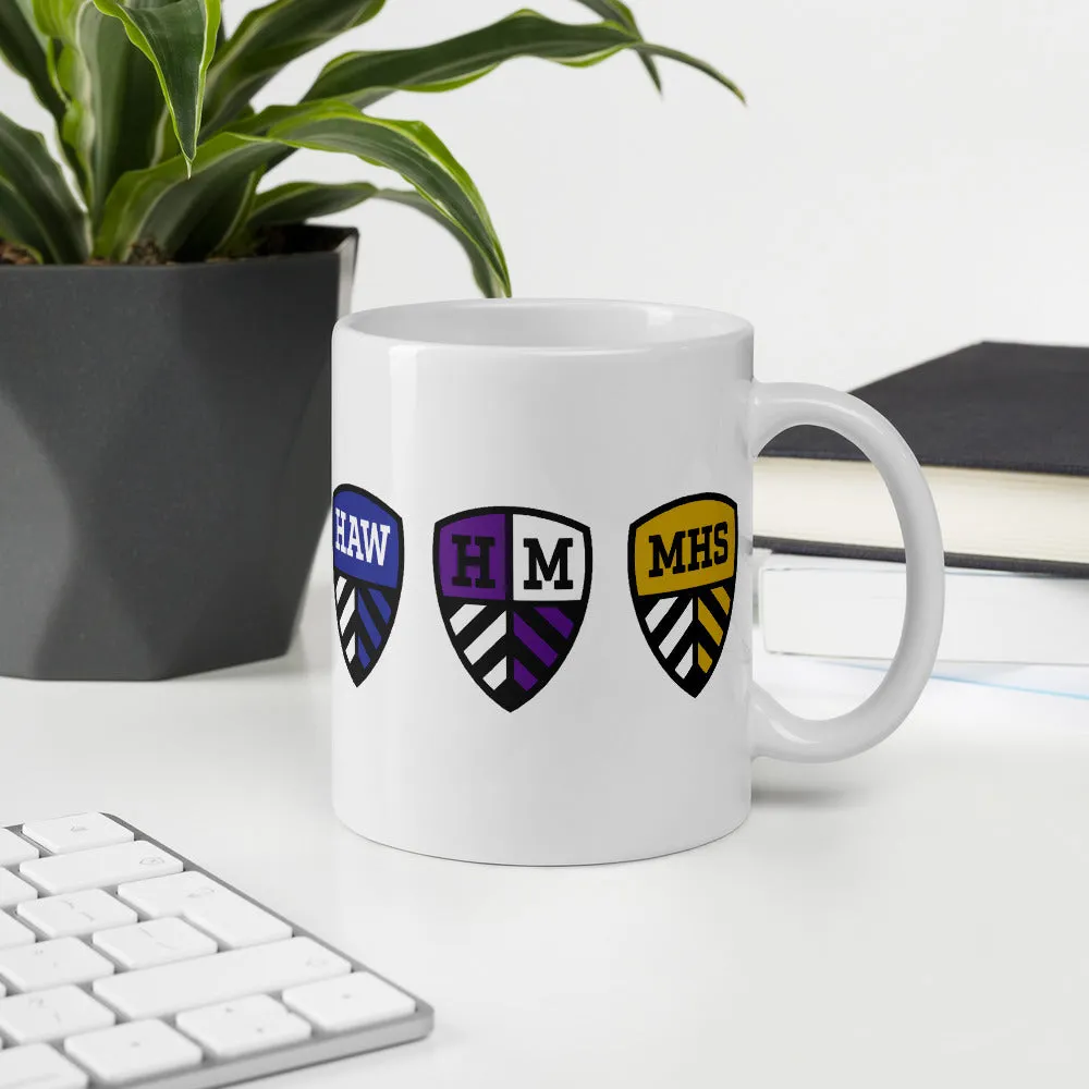 BHUSD Shield Mug