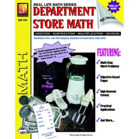 BOOK DEPARTMENT STORE MATH GR 4 - 8