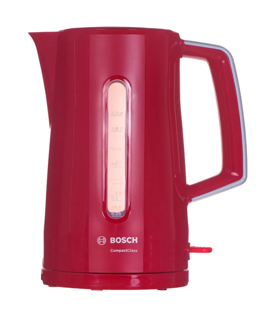 Bosch Twk3a014 Electric Kettle 1.7 L Red 2400 W