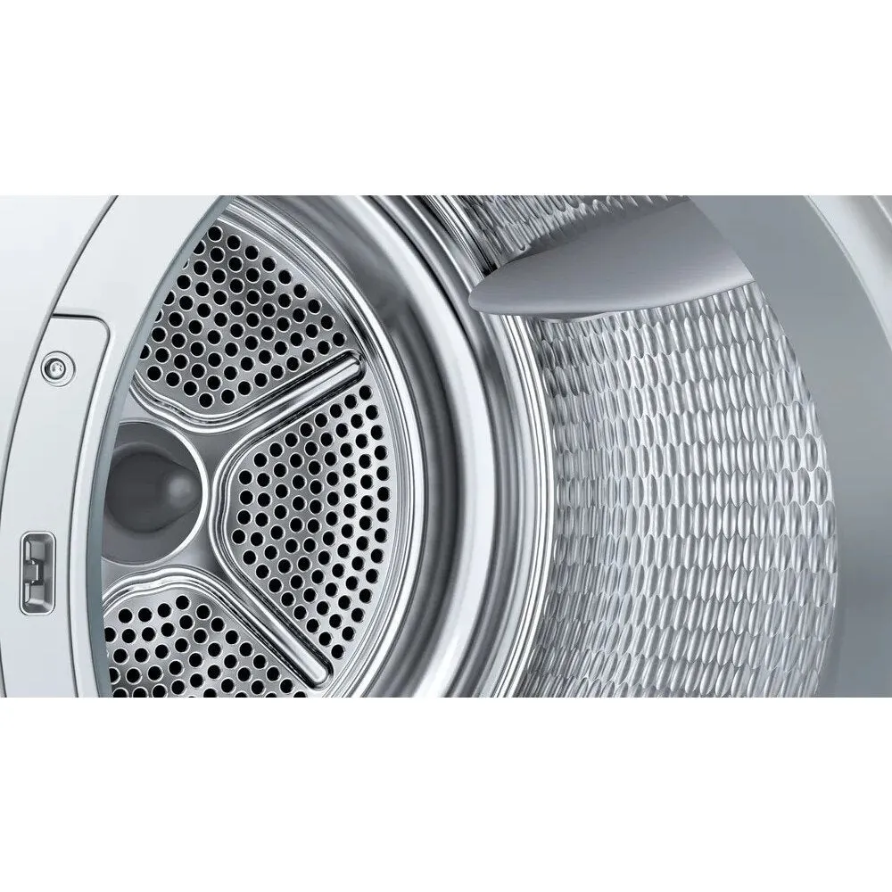 Bosch WTH85225GB 4 Heat Pump Tumble Dryer, 8kg, White, A   Rated