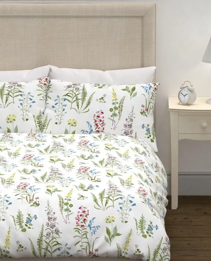 Botanical Floral Duvet Cover Bedset