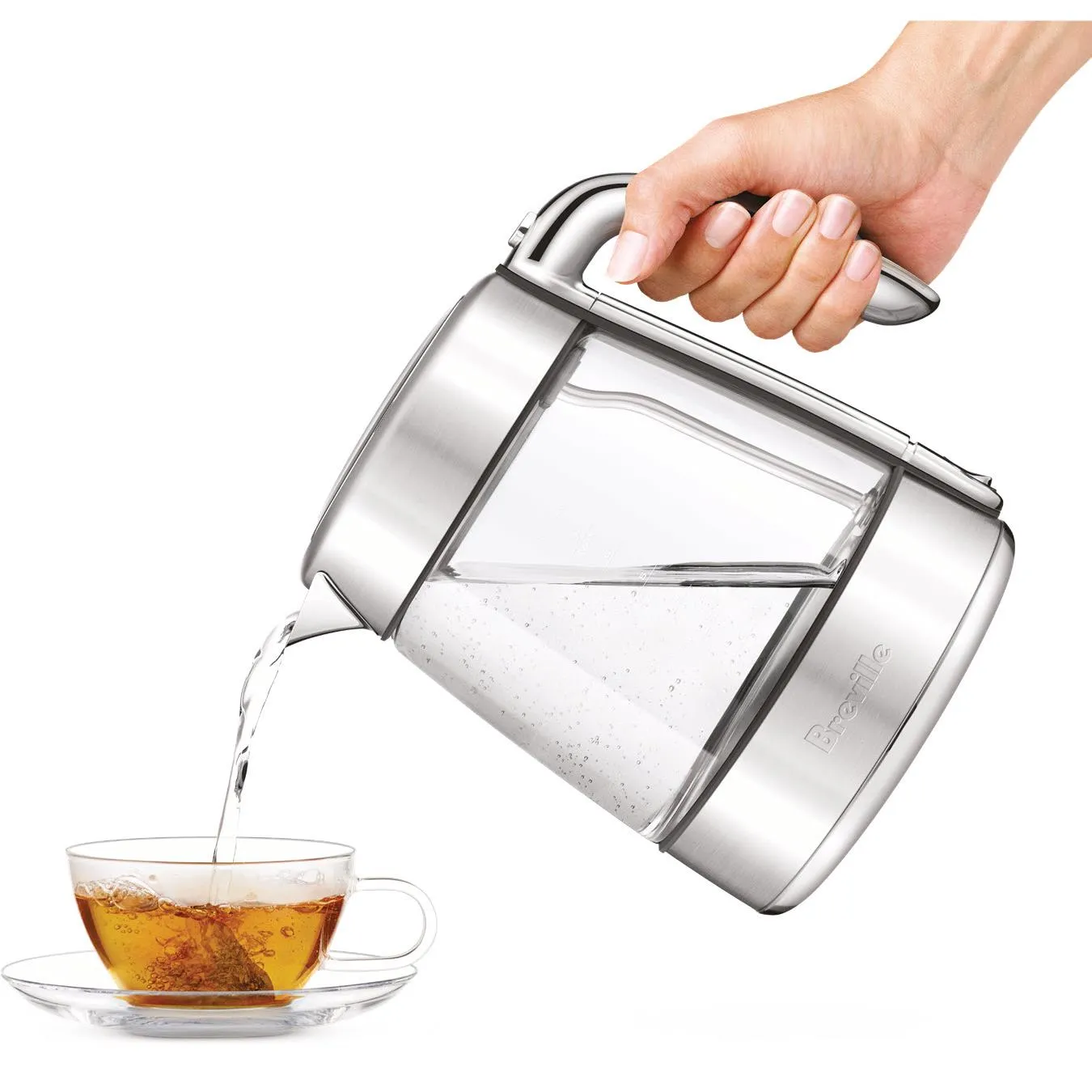 Breville the Crystal Luxe™ Kettle [Stainless Steel]