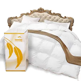 Cocoon Premium Organic Siberian Queen Size Down Comforter