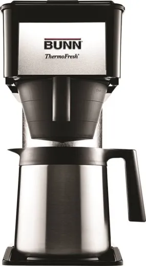 Coffeemaker Caraf Ss Blk 10cup