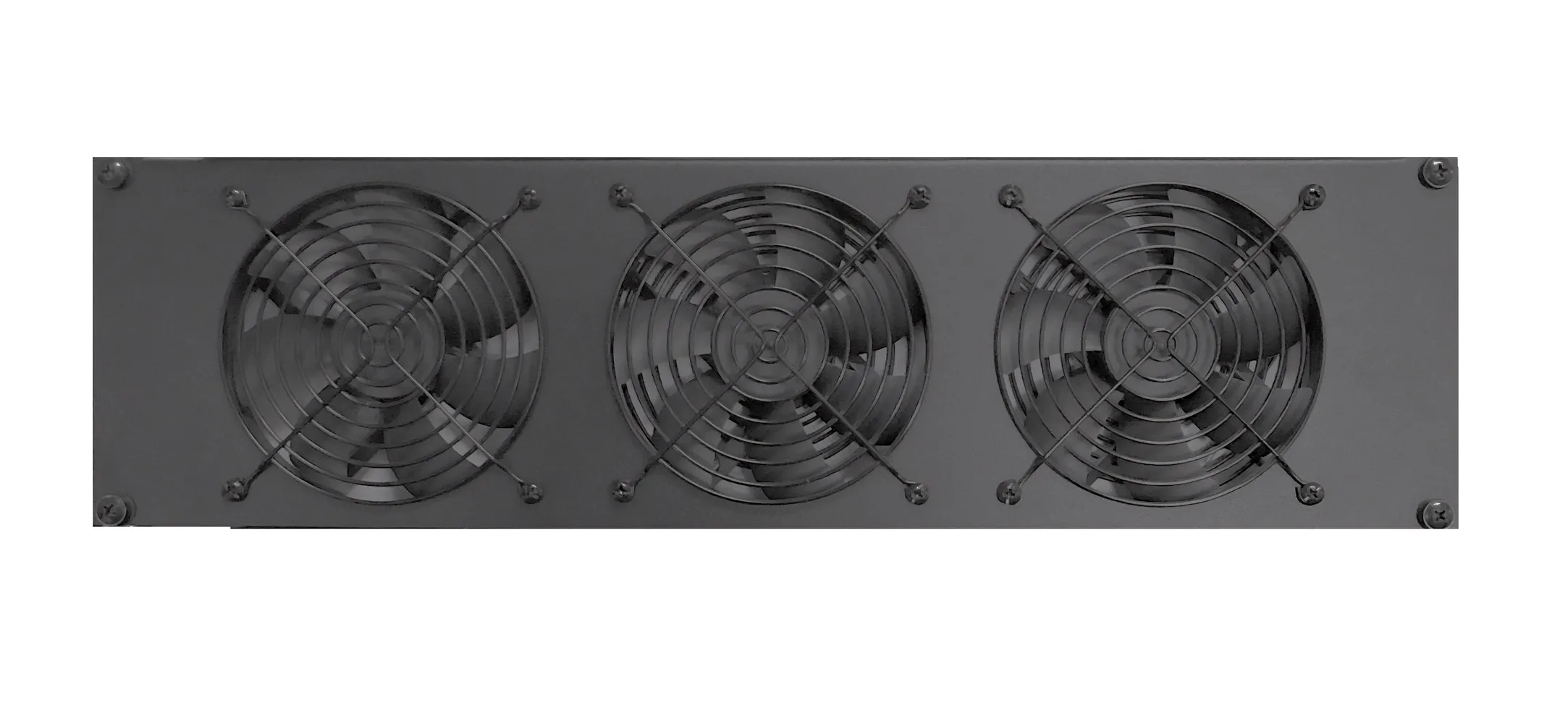 Coolerguys 3U Triple 120mm Fan Rackmount Cooling Kit with Low, Medium, or High Speed Fans