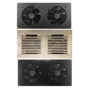 Coolerguys Dual 120mm Fan Cooling Kit with Thermal Controller