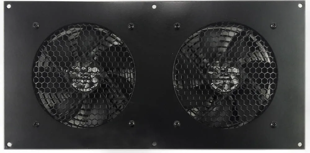 Coolerguys Dual 120mm Fan Cooling Kit with Thermal Controller