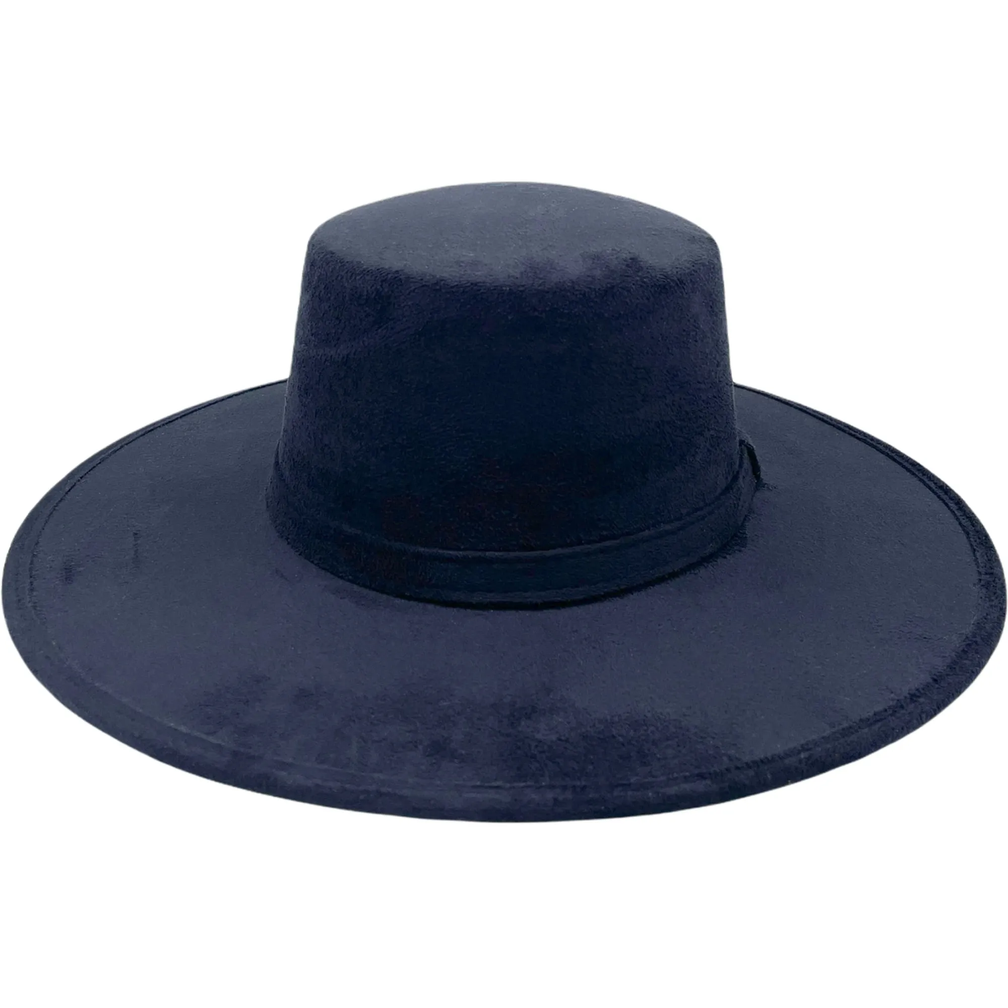 Cordobes Suede Hat- Black