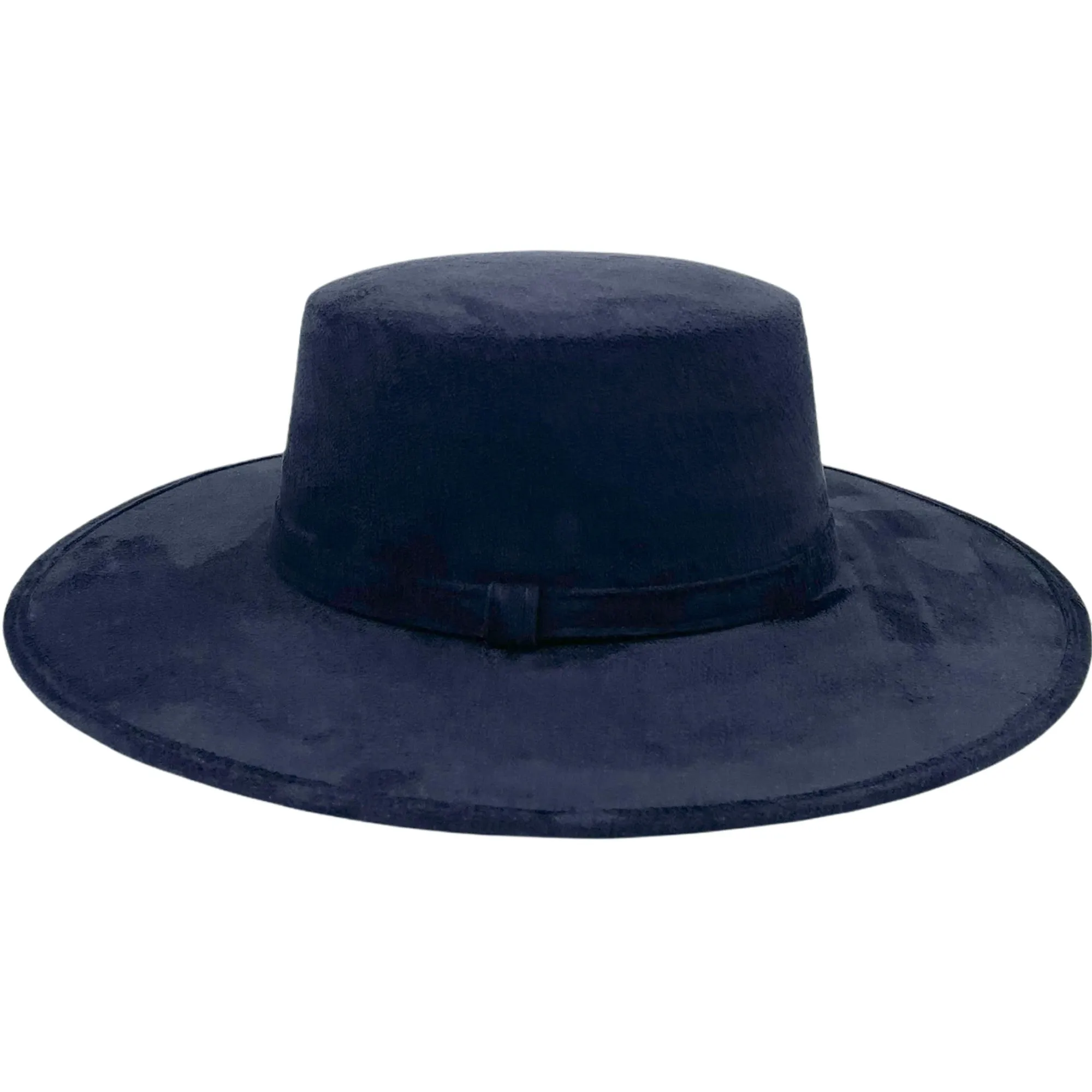 Cordobes Suede Hat- Black