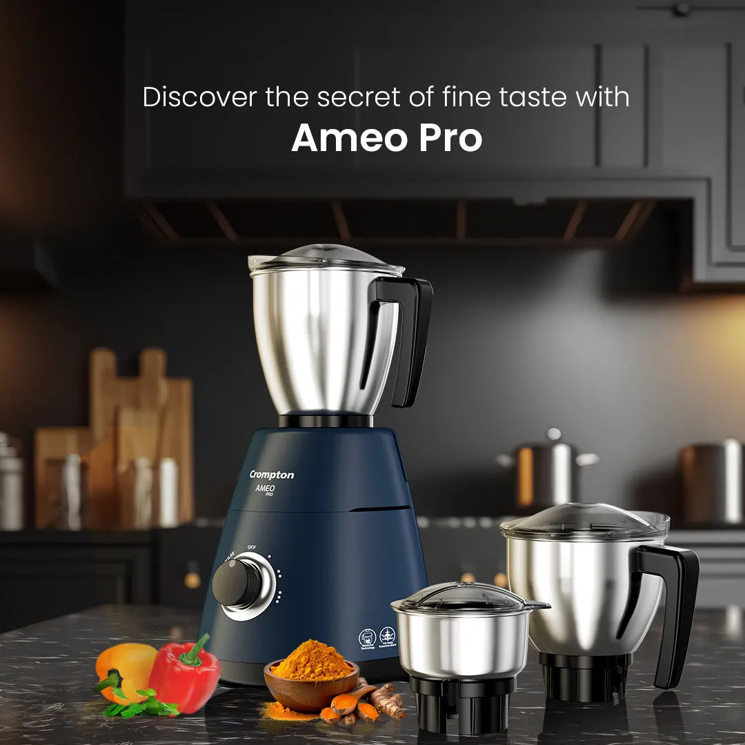 Crompton Ameo Pro 750W Mixer Grinder 3 Jar