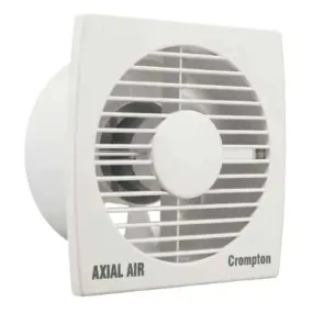 Crompton Axial Air Exhaust Fan 6Inch White