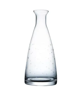 Crystal Table Carafe with Stars Design