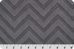 Cuddle Duvet Cover - Charcoal Chevron