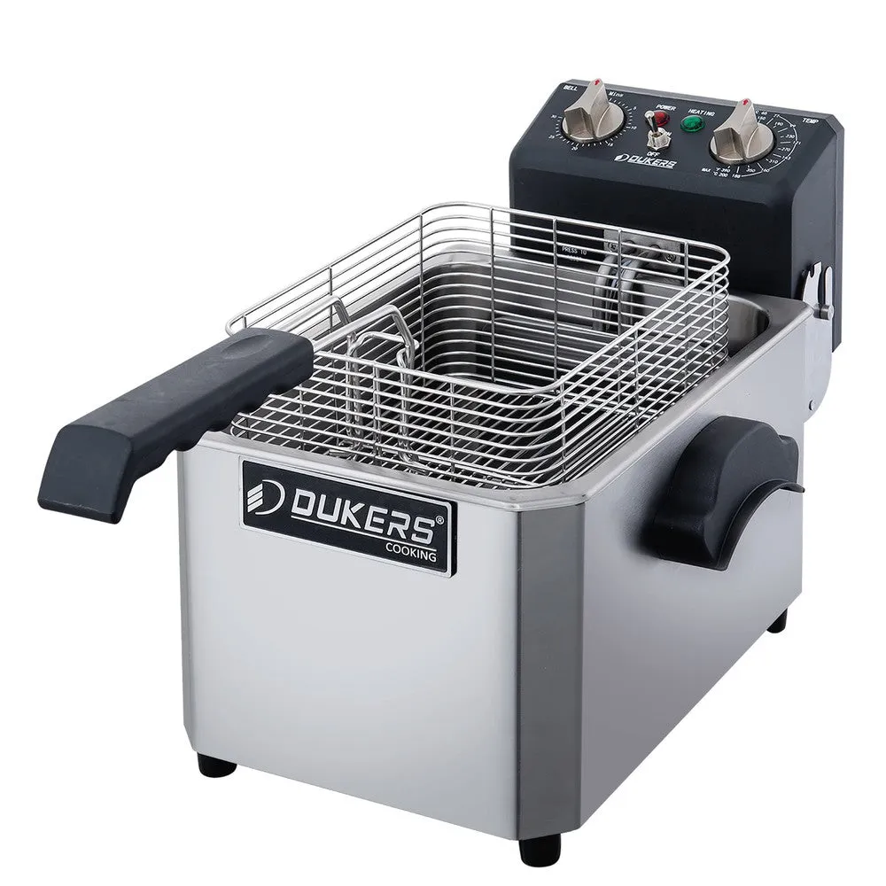 DCF15E 15lb One Basket Electric Countertop Fryer