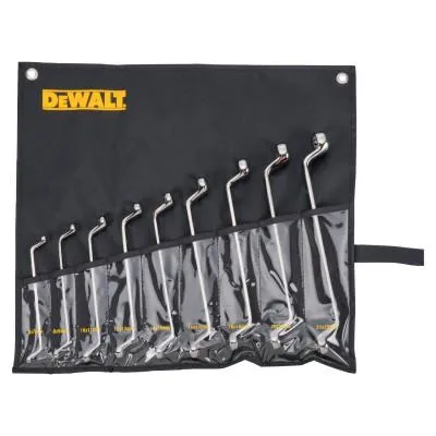 DeWalt® 9 Piece Offset Box Metric Wrench Sets, DWMT19263