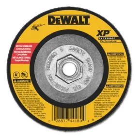 DeWalt® Type 27 Depressed Center Wheels, 9 X 1/8 X 5/8 - 11, Z24R Grit, Zirconia, DW8831