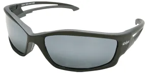 Edge TSK21-G15-7 Polarized Safety Glasses, Unisex, Polycarbonate Lens, Full Frame, Nylon Frame, Matte Black Frame :EA: QUANTITY: 1