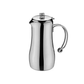 Elements 8 Cup Coffee Pot Mirror Finish