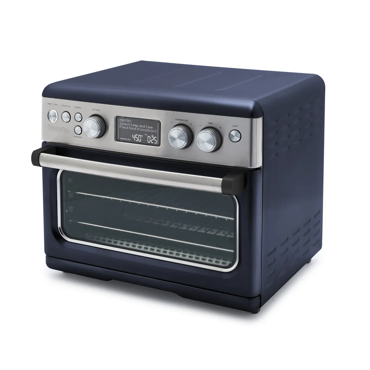 Elite Convection Air Fry Oven Featuring PFAS-Free Nonstick | Oxford Blue