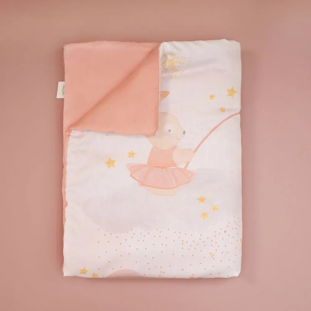 Fancy Fluff Organic Toddler Comforter-  Day Dream