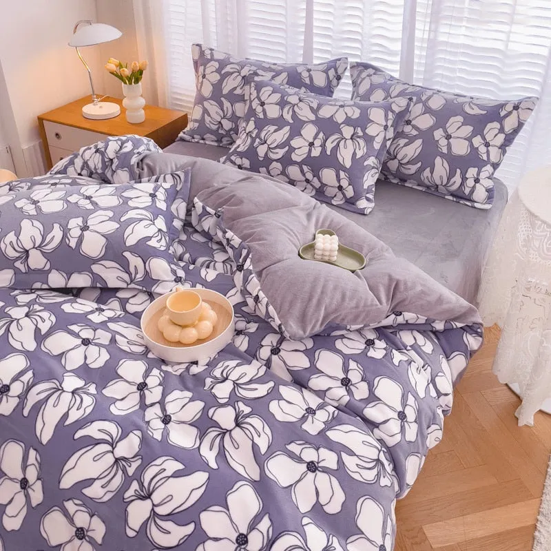 Flannel Duvet Cover Sets