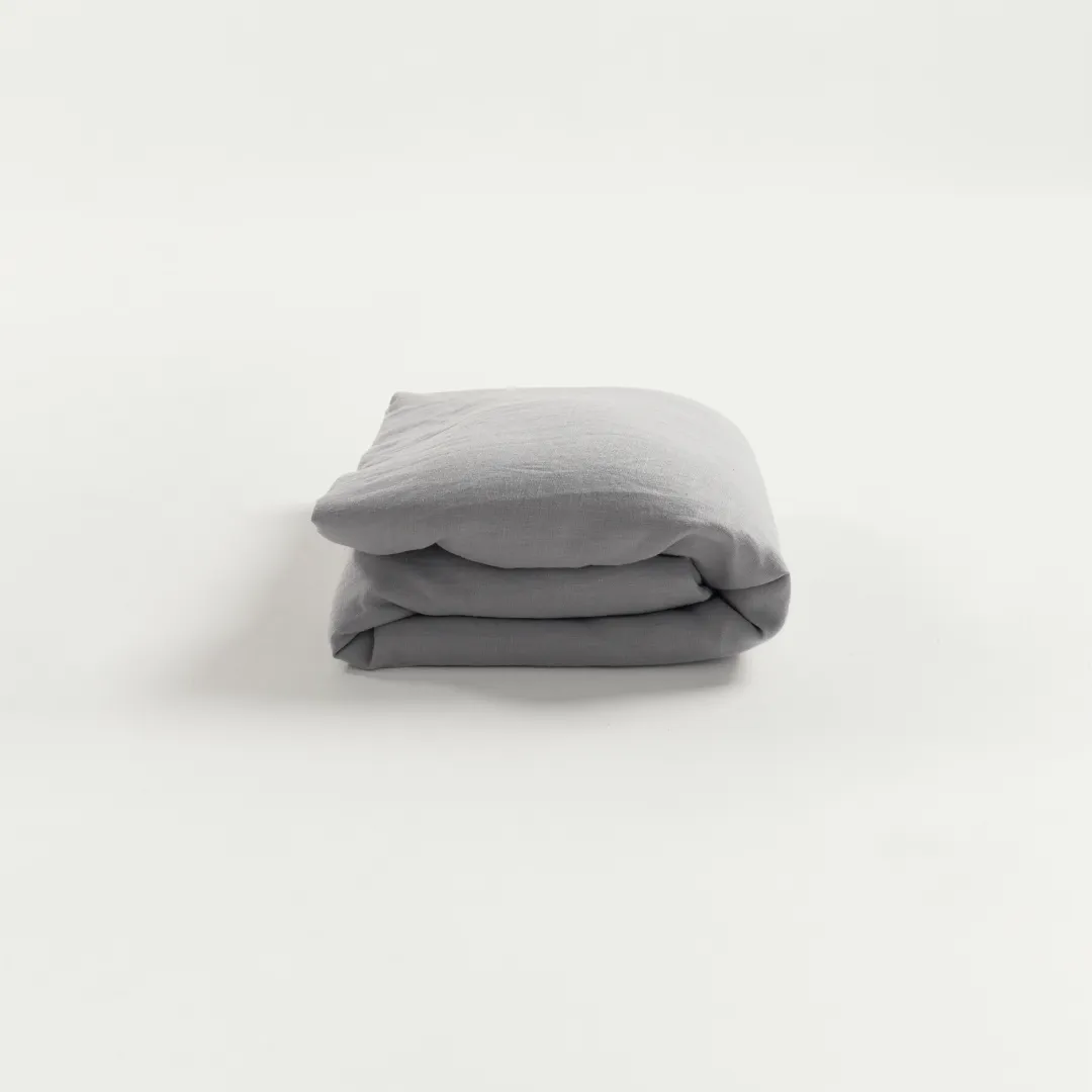 Fog Linen Duvet Cover