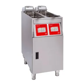 FriFri Touch 422 Electric Free-Standing Twin Tank Fryer 2 Baskets 2x 9kW - Three Phase - HS013-1PH