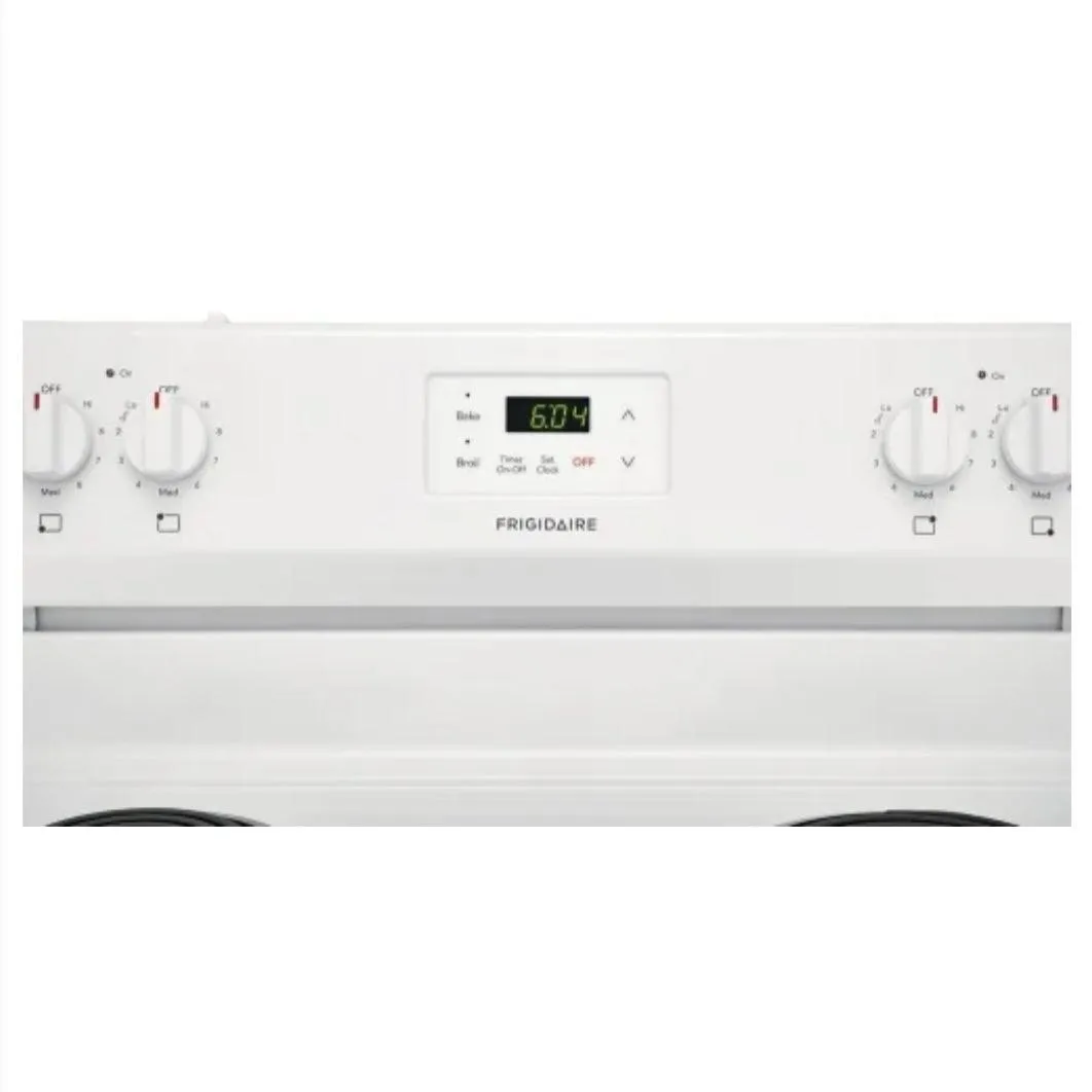 Frigidaire 30'' Electric Range Ceramic Cooktop-White