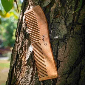 Full Neem Comb Wave Shape for Detangling and shampoo