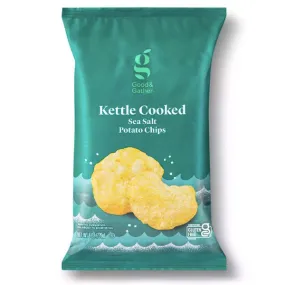 Good & Gather Traditional Kettle Chips, 8oz