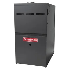 Goodman 100,000 BTU GMVC801005CN 80% Efficiency Variable Speed 2-Stage Upflow/ Horizontal Gas Furnace Heater