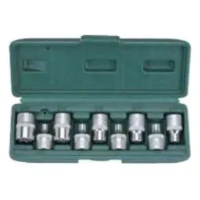 Hans 3609E 3/8" Drive 9pcs E-Star Socket Wrench Set