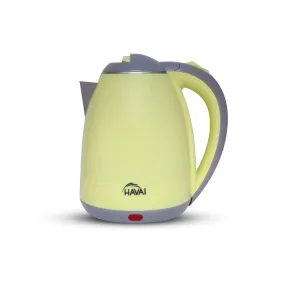 HAVAI Large Premium Electric Kettle 1.8L |Stainless Steel Inner Body | Auto Power Cut | Boil Dry Protection & Cool Touch Double Wall | Portable | 1500 Watts |1 Year Warranty - LIME GREEN