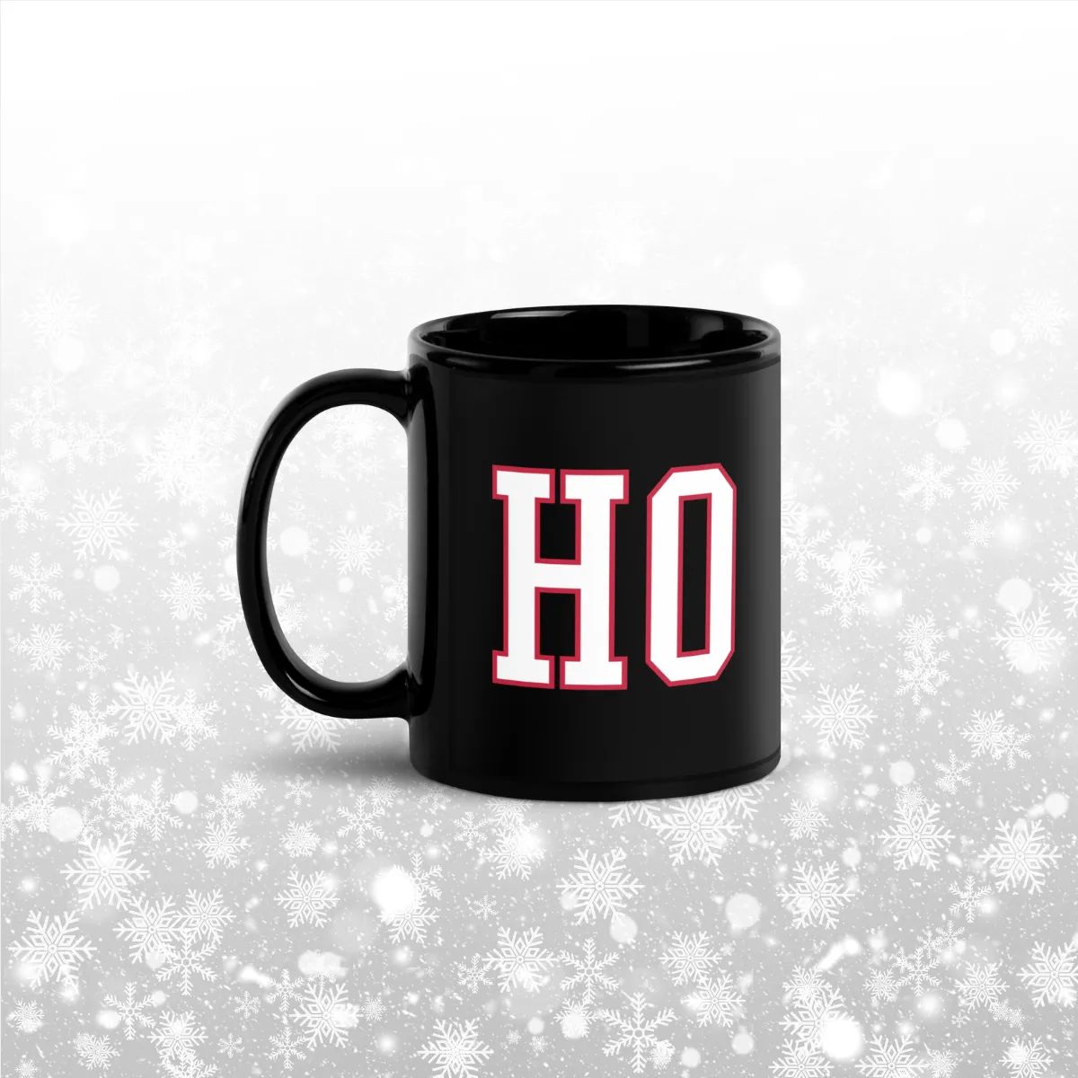 HO Black Glossy Mug