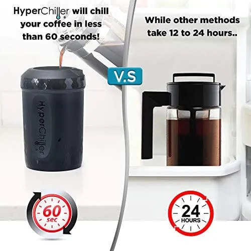 HyperChiller Long Lasting Beverage Chiller, For Alcohol, Juice, Coffee, Hc2